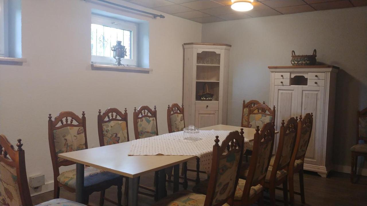 Wanderhuette Zum Bernhardsthal Villa Eksteriør bilde