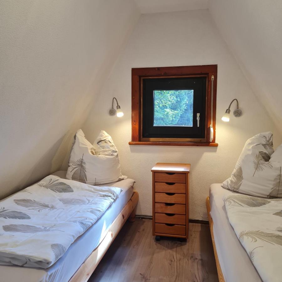 Wanderhuette Zum Bernhardsthal Villa Eksteriør bilde